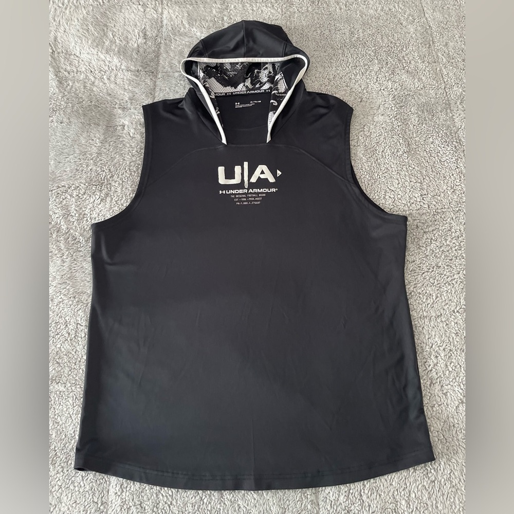 Mens under armour hooded tank top